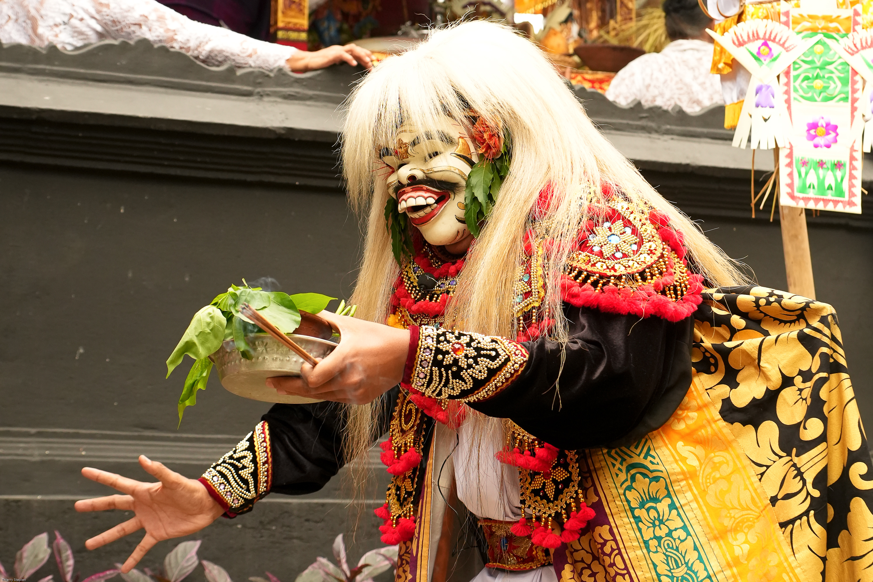 Reportage photographique lors d'une cérémonie traditionnelle à Bali